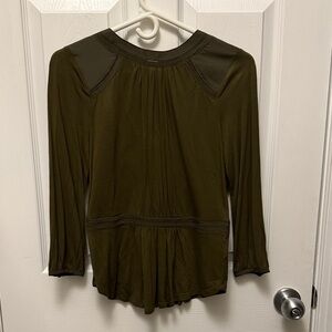 Banana Republic Olive Green Women's Top. XS